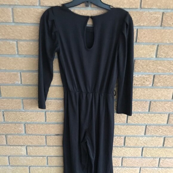 RS Ladies Black Jumpsuit Size 10 - Picture 2 of 2